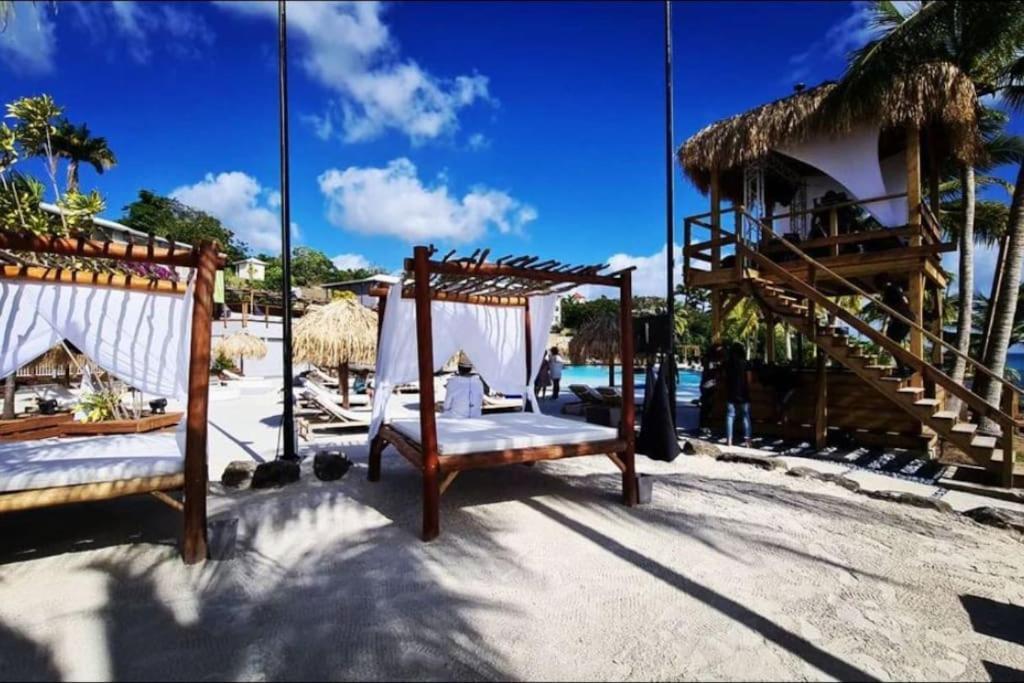 Appartement Terrasse Vue Mer Et Piscine Le Diamant Eksteriør billede
