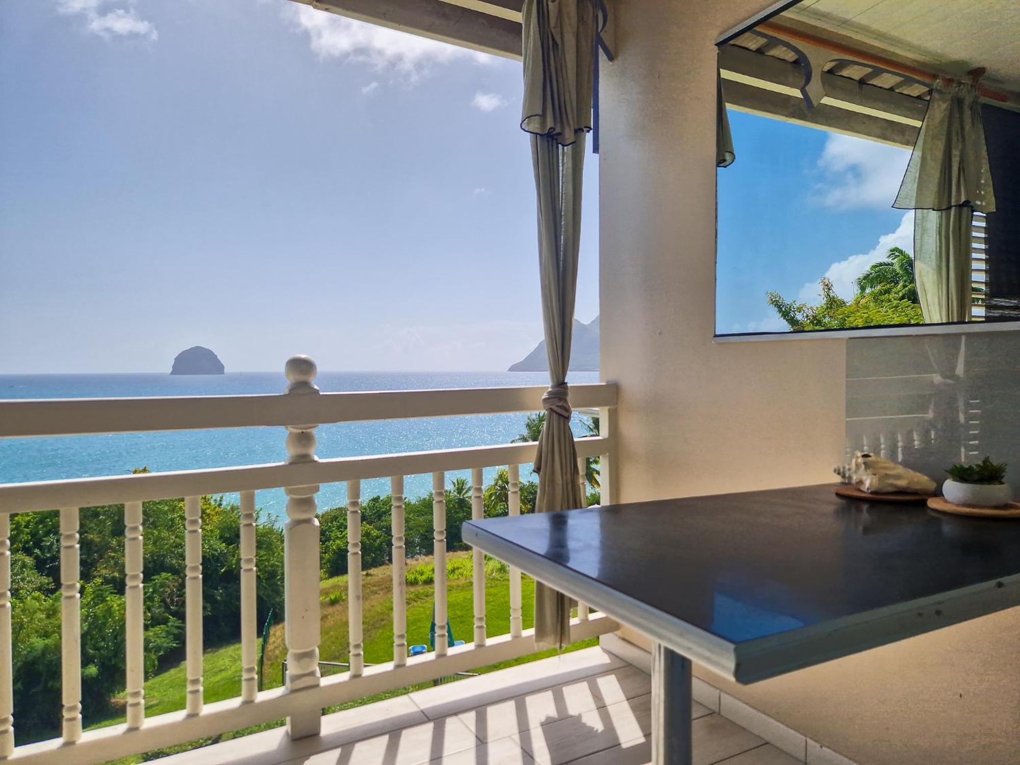 Appartement Terrasse Vue Mer Et Piscine Le Diamant Eksteriør billede