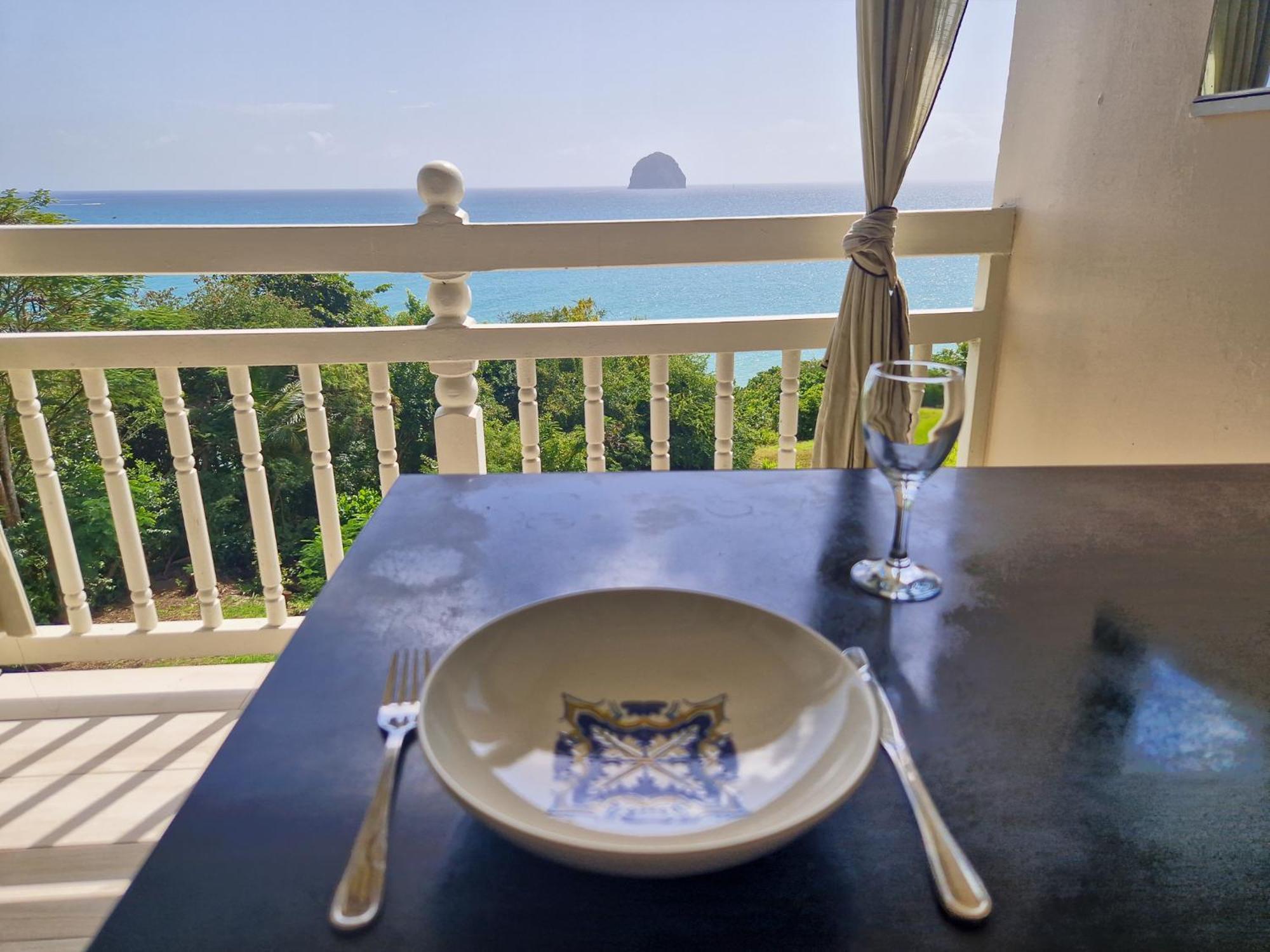 Appartement Terrasse Vue Mer Et Piscine Le Diamant Eksteriør billede